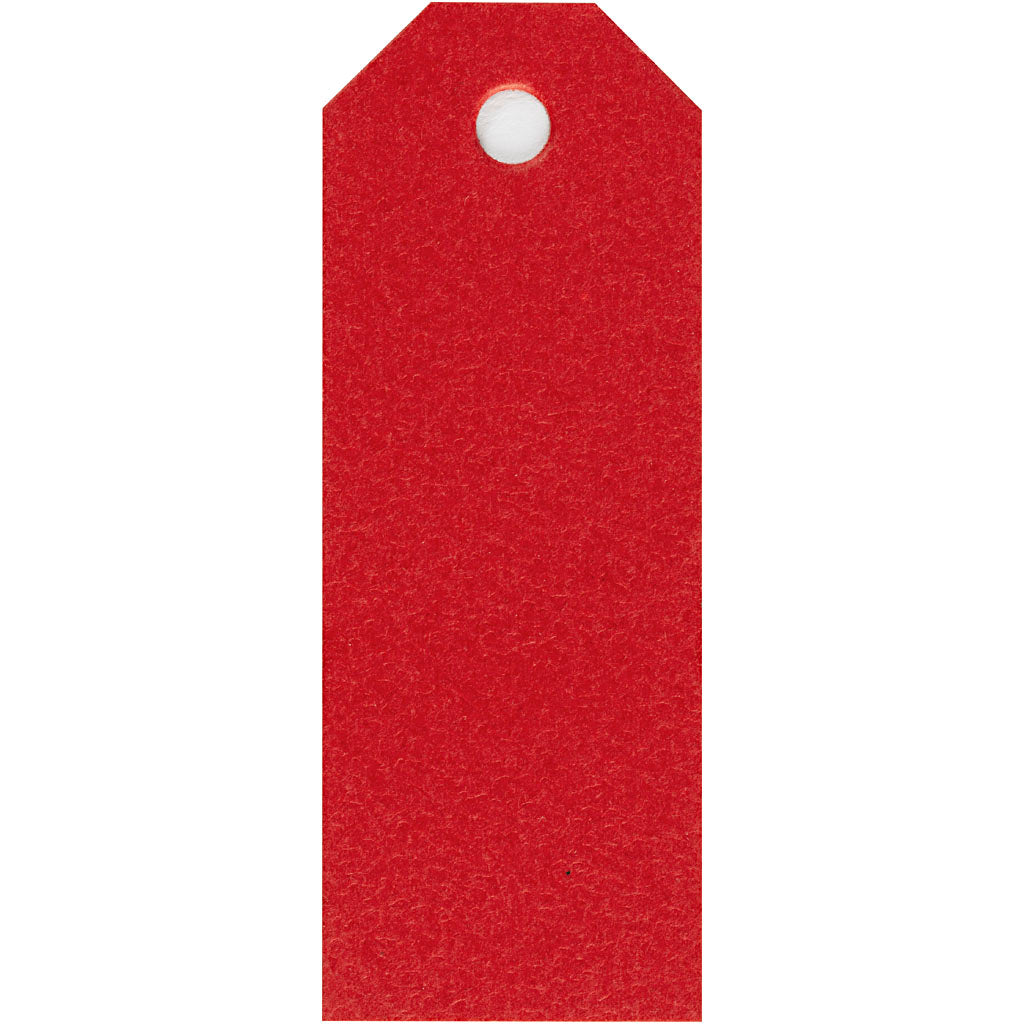 Creativ Company Manilla Labels Red, 20st.