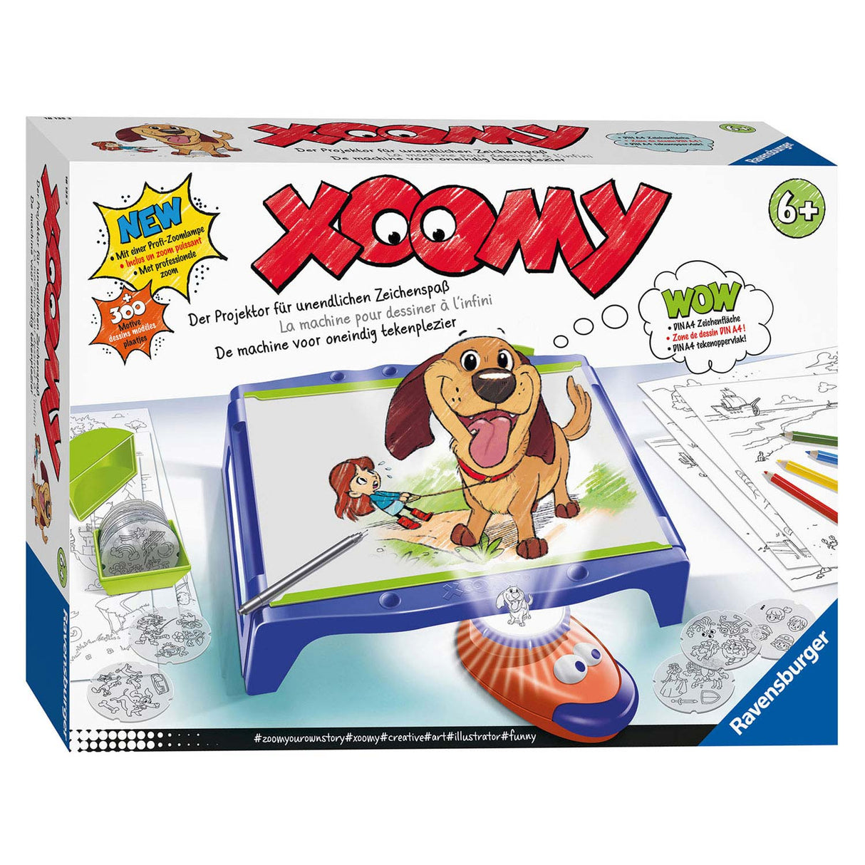 Ravensburger xoomy maxi relanzer dibujo tablero
