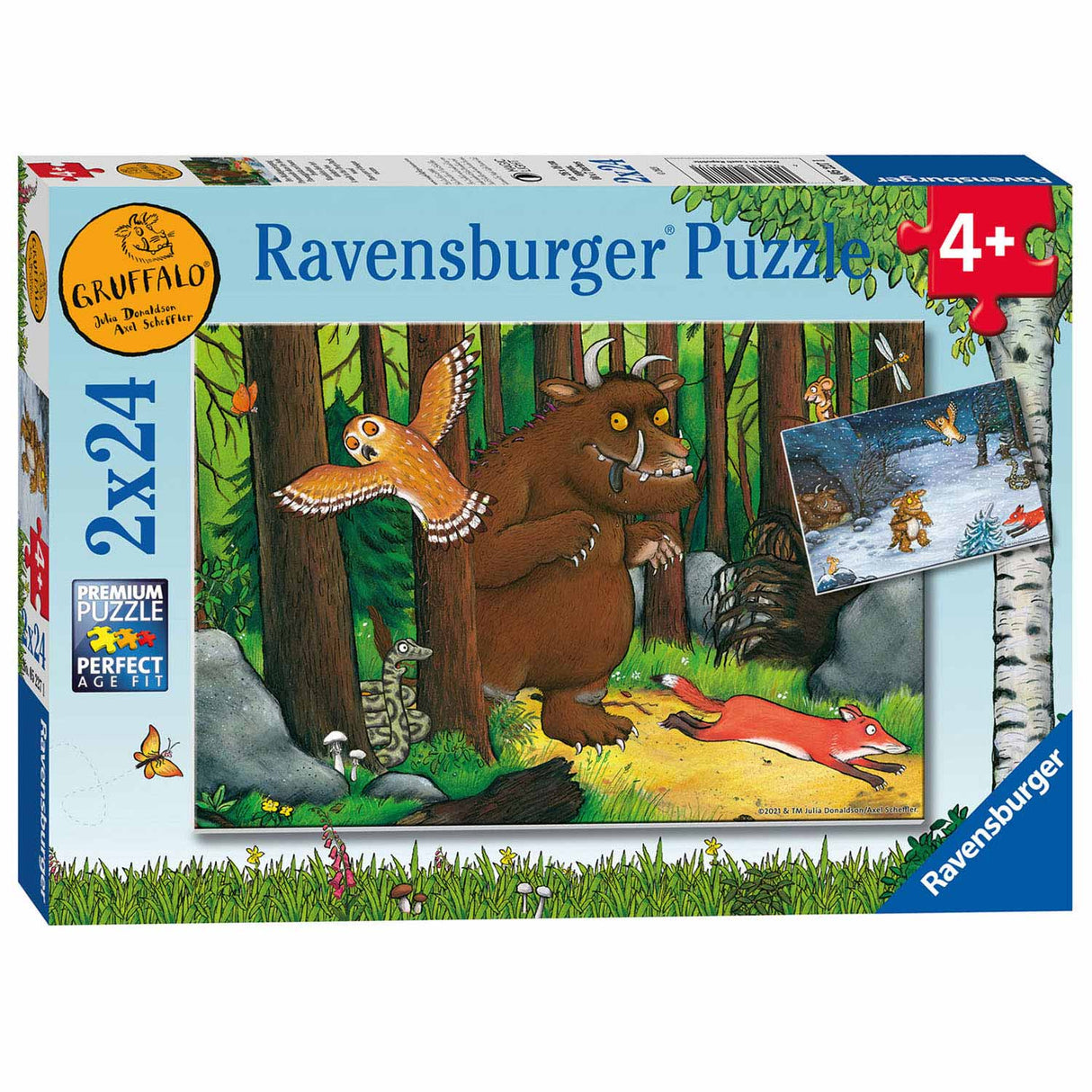 Ravensburger de Gruffalo Puzzle 2x24 kusů
