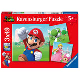 Ravensburger super mario puzzle, 3x49st.