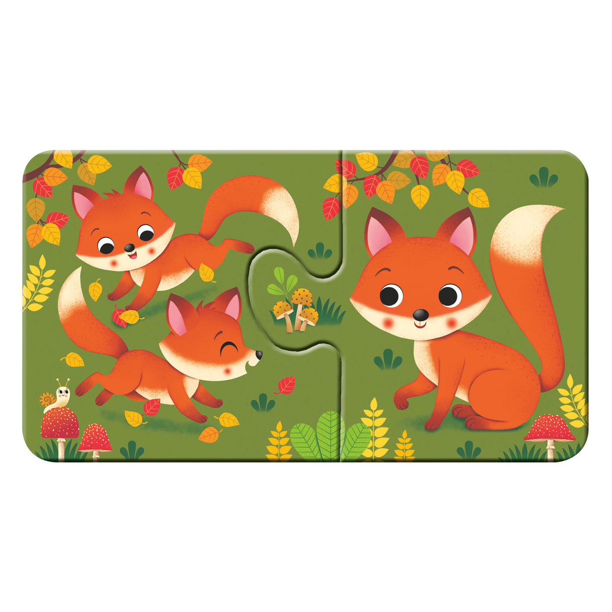 Ravensburger animals and their little puzzle, 9x2st.