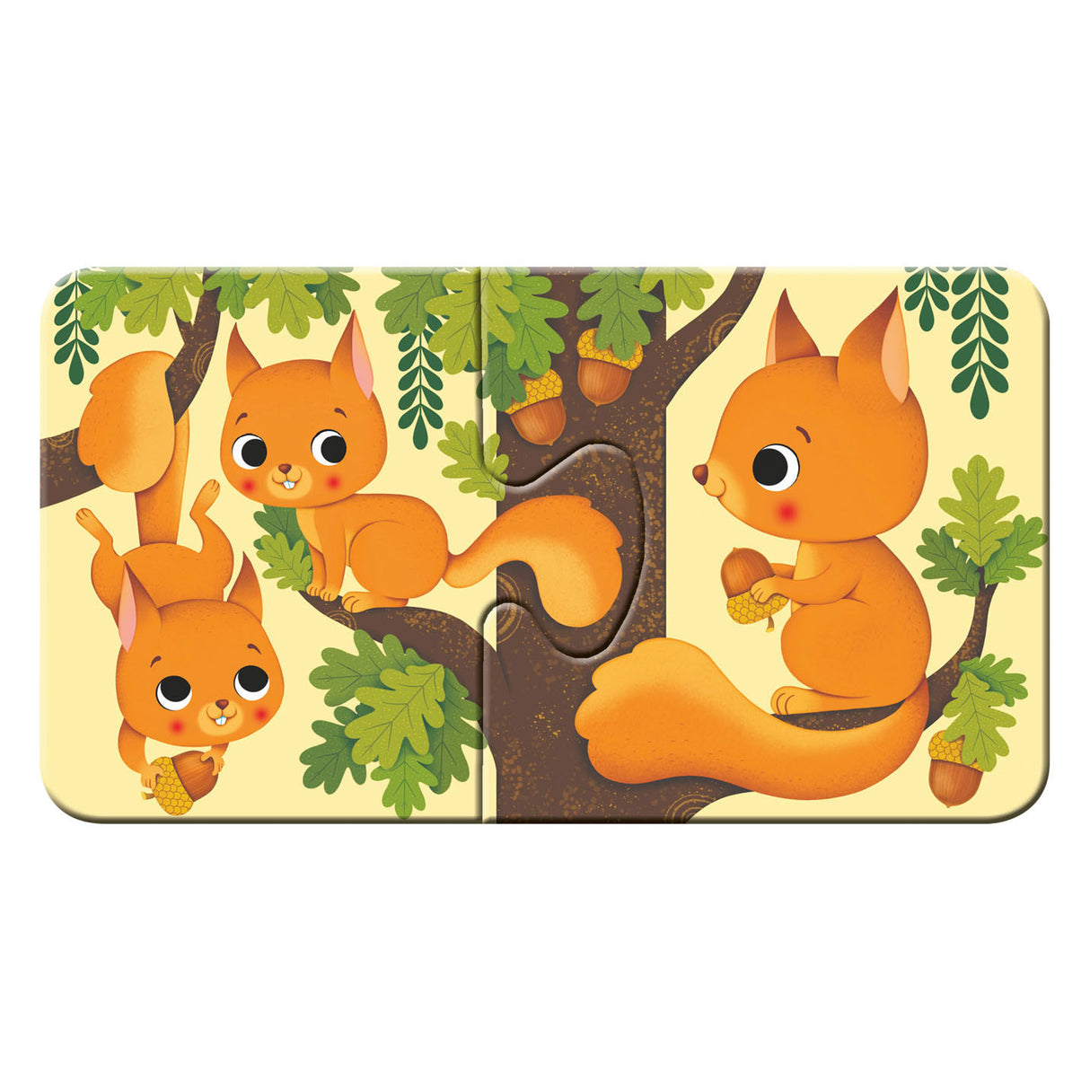 Ravensburger animals and their little puzzle, 9x2st.