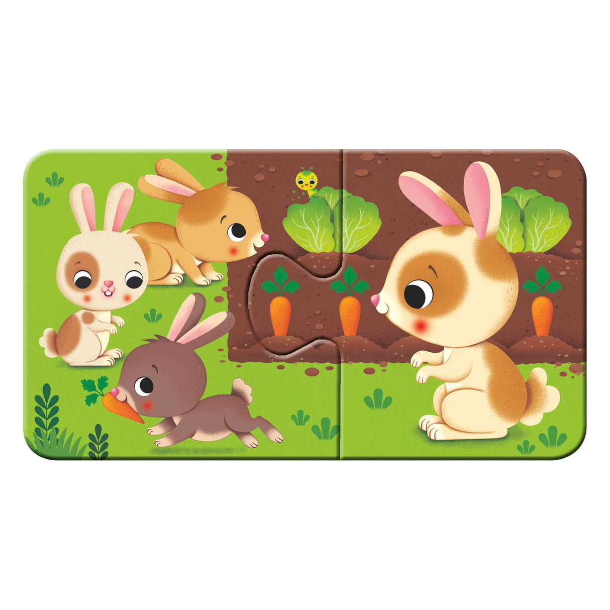 Ravensburger animals and their little puzzle, 9x2st.