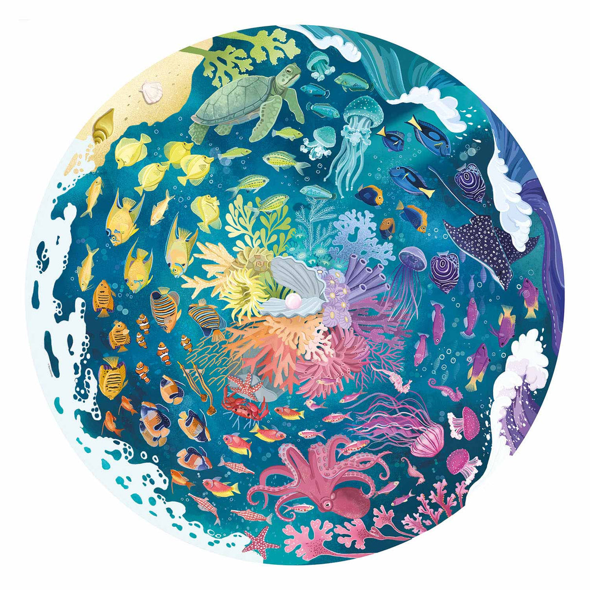 Ravensburger Circle of Colours Puzzles - Ocean, 500st.