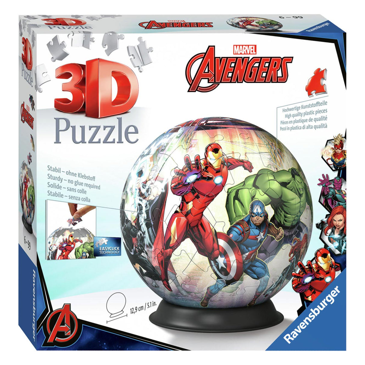 Ravensburger - Marvel Avengers 3D puzzle 72st.