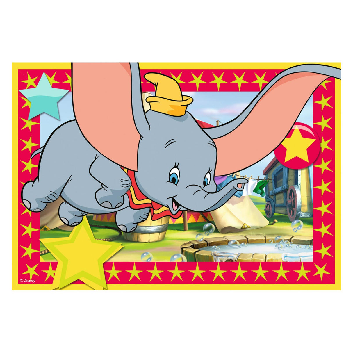 Ravensburger Disney Classics: Dombo e Jungle Book Leg Puzzle, 2x12st.