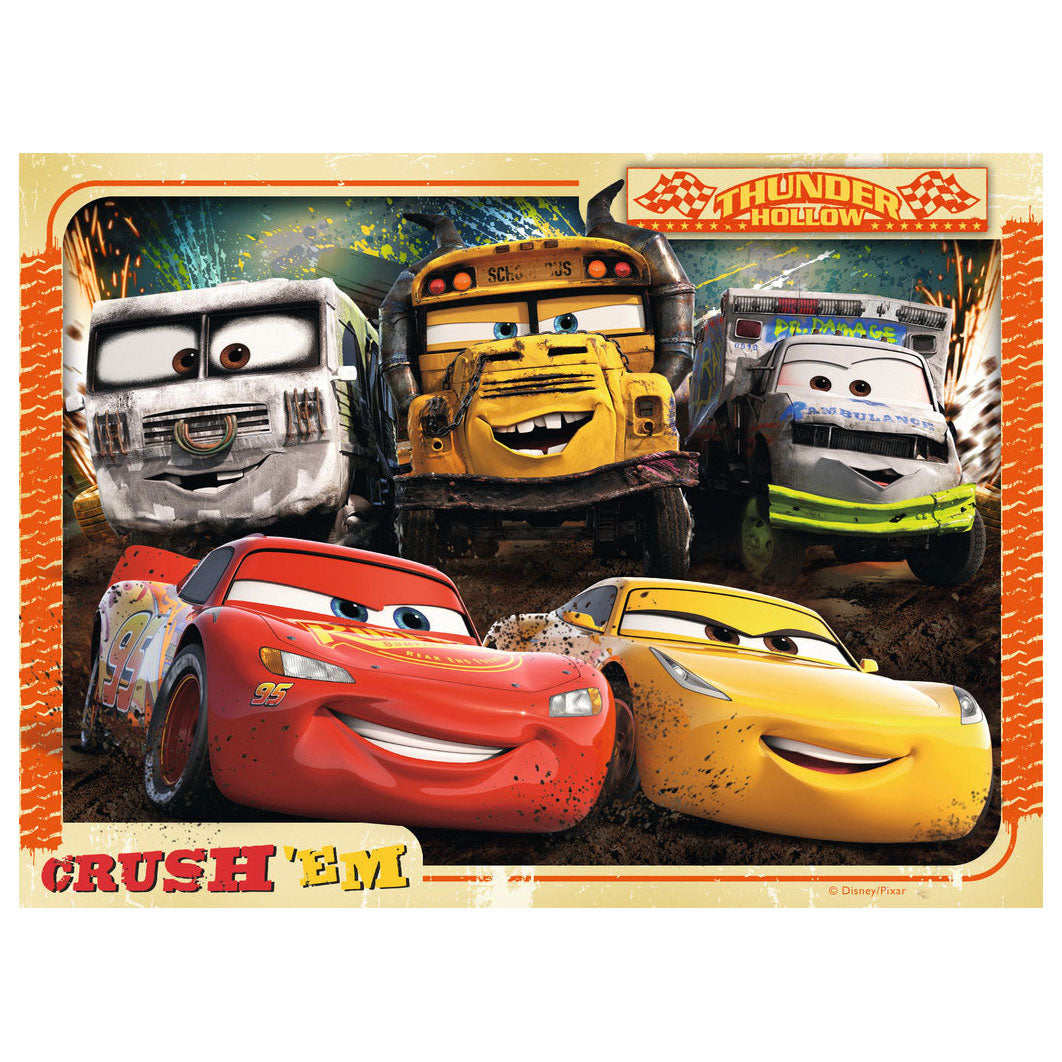 Ravensburger - avtomobili 3 Puzzle 4in1
