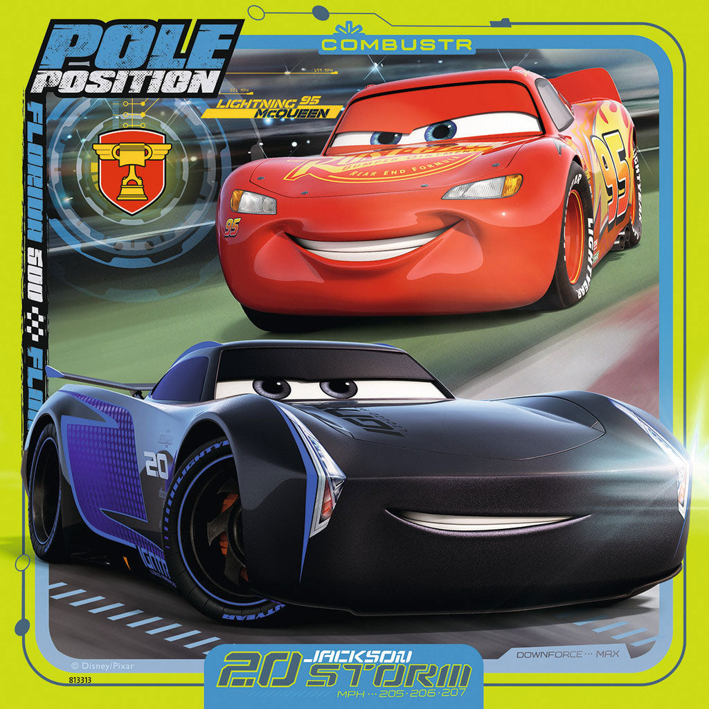 Ravensburger - carros 3 quebra -cabeça 3x49st.