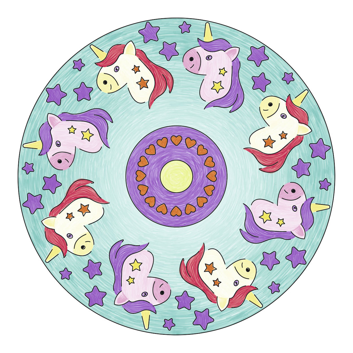 Mandala Designer 2in1 - Unicorn