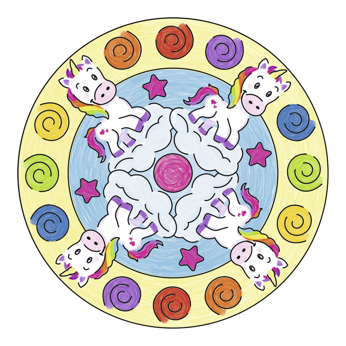 Mini Mandala Designer - Einhorn