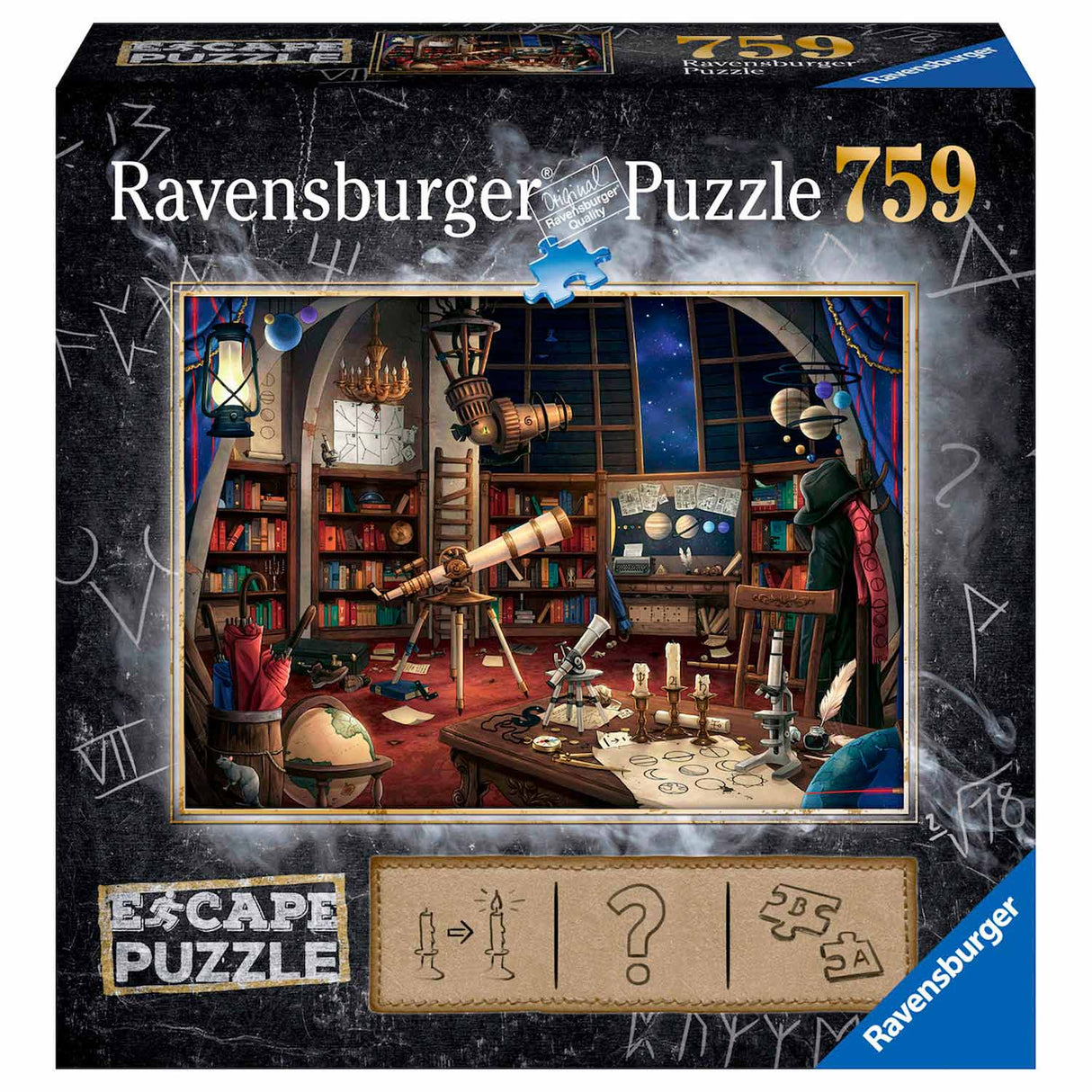 Ravensburger Escape Room Puzzle - Observatoř, 759.