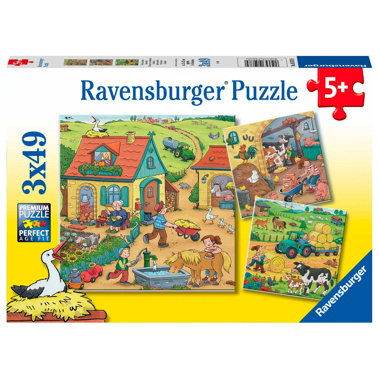 Ravensburger - Auf der Farm 3x49st.