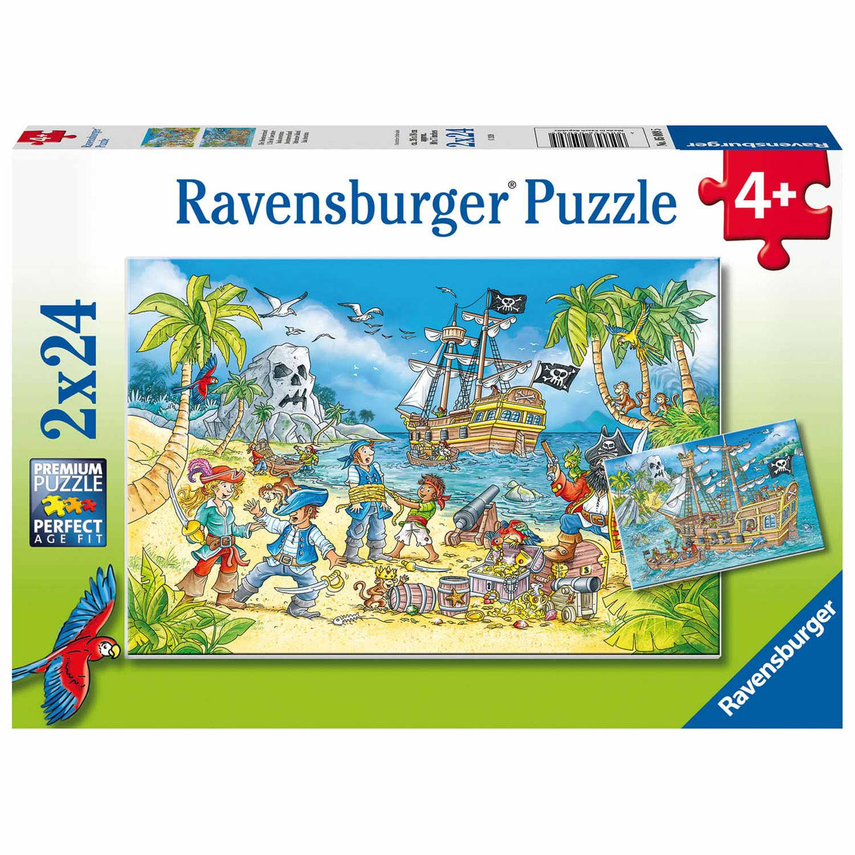 Ravensburger Adventure Island 2x24 pieces