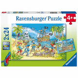 Ravensburger Adventure Island 2x24 pieces