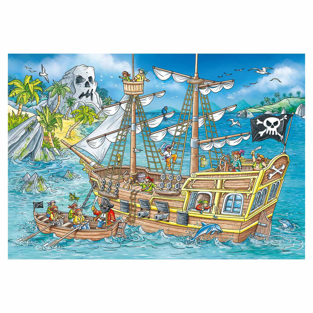Ravensburger Adventure Island 2x24 pieces