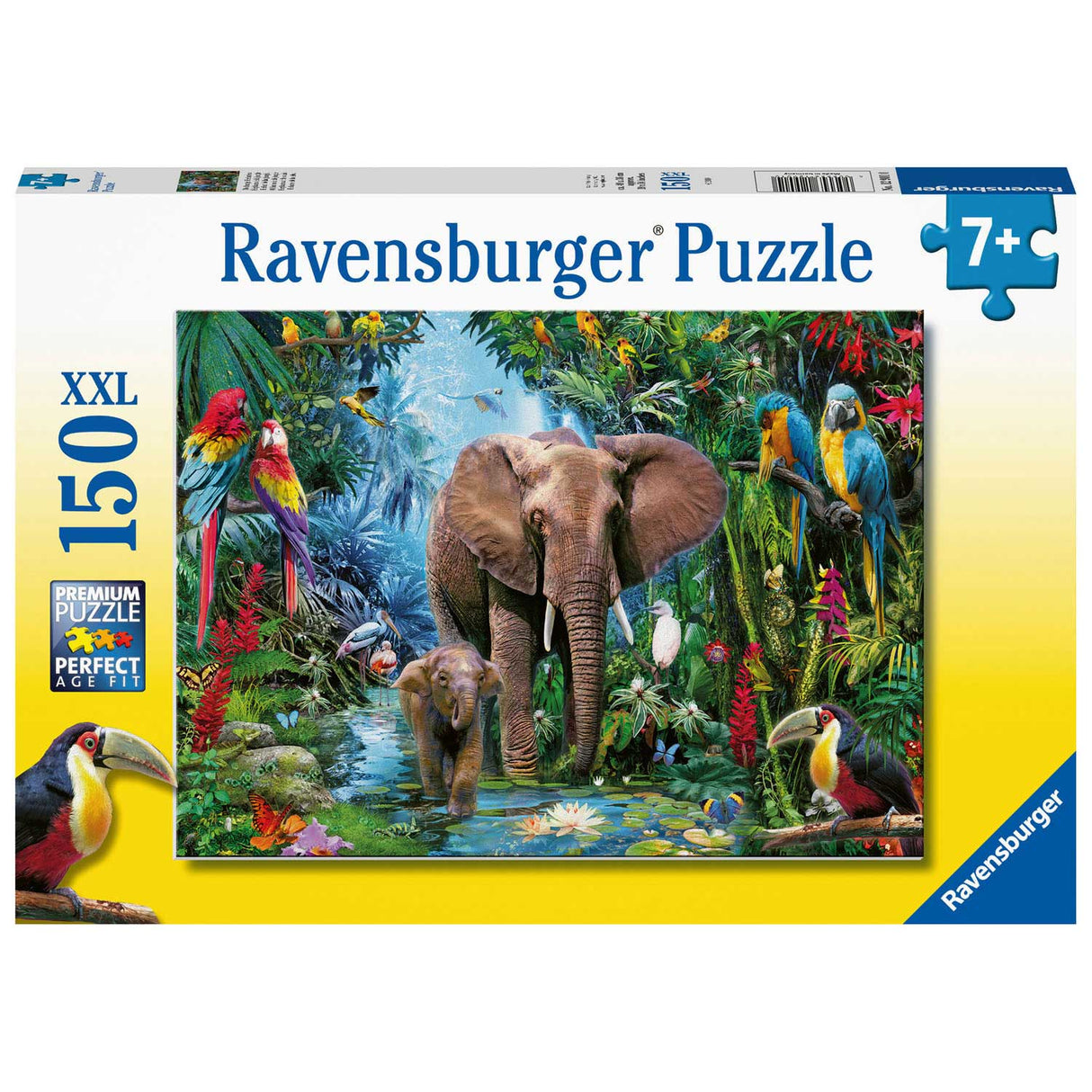 Ravensburger - Eilifintí sa Jungle 150 píosa XXL