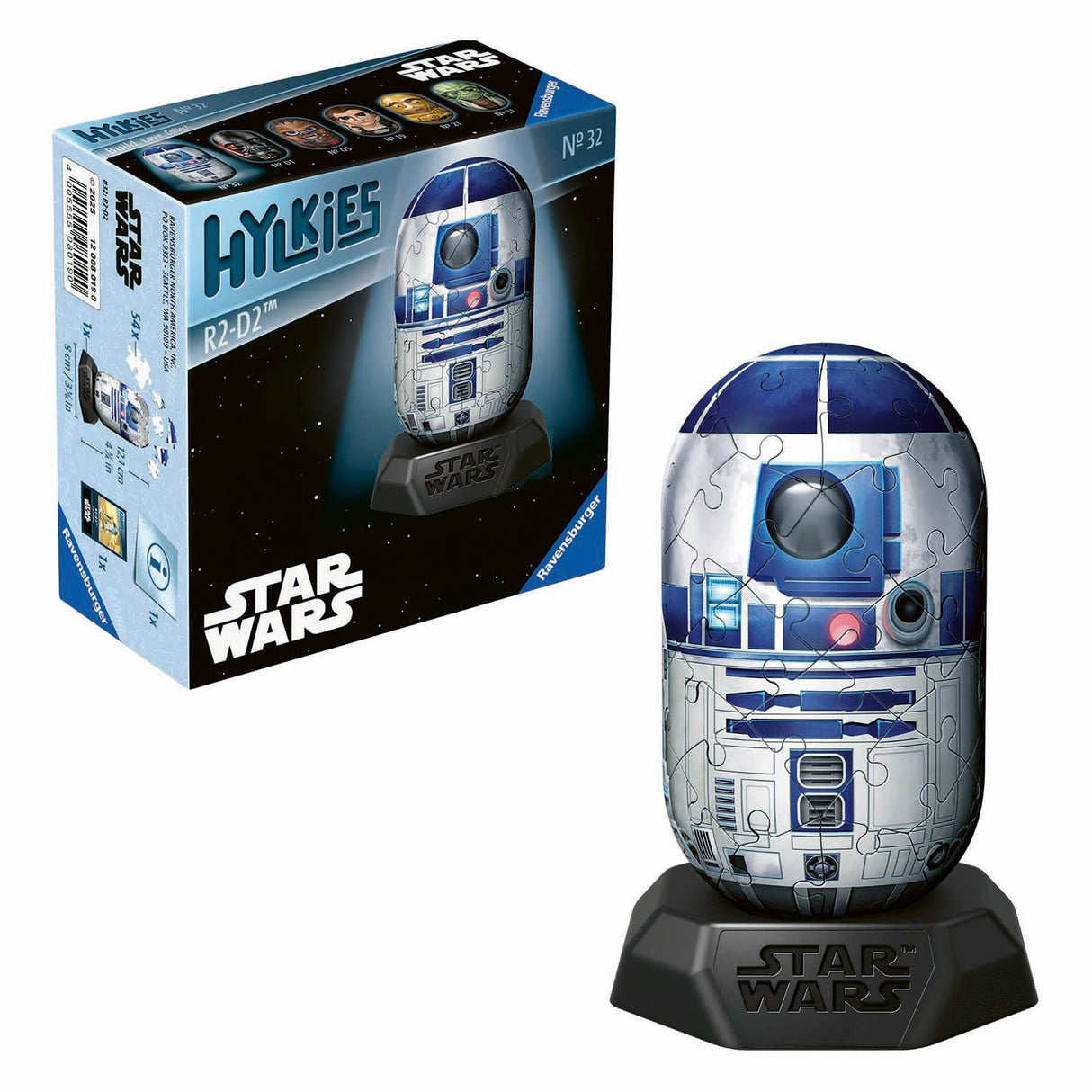 Ravensburger 3D Puzzle Hylkies Star Wars R2D2 - 54 Stéck.