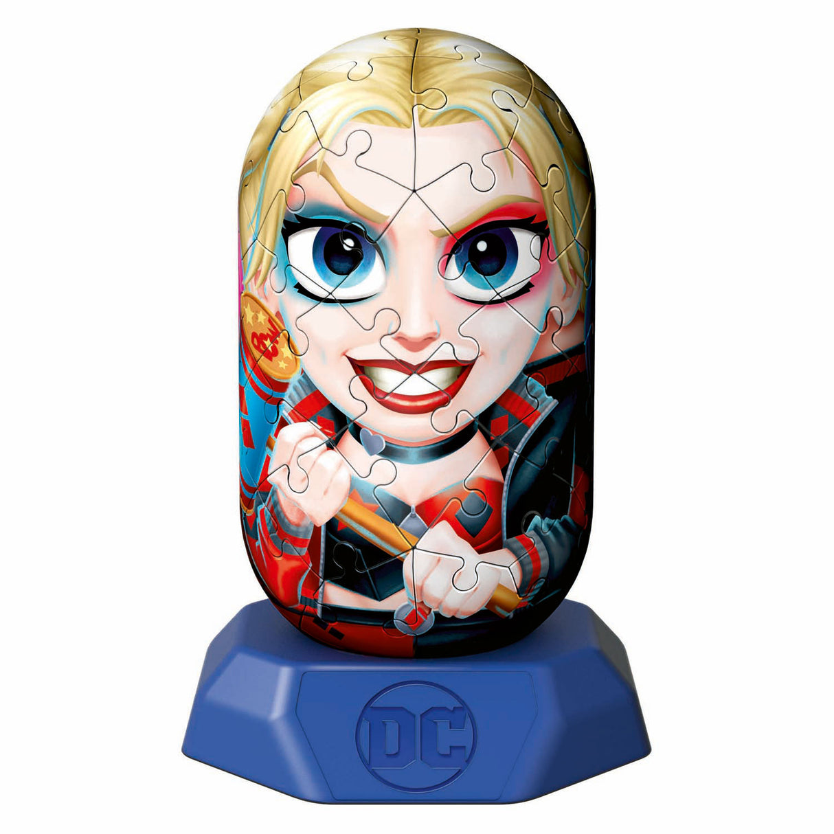 Puzzle 3D Ravensburger Hylkies DC Harley Quinn - 54 pezzi.