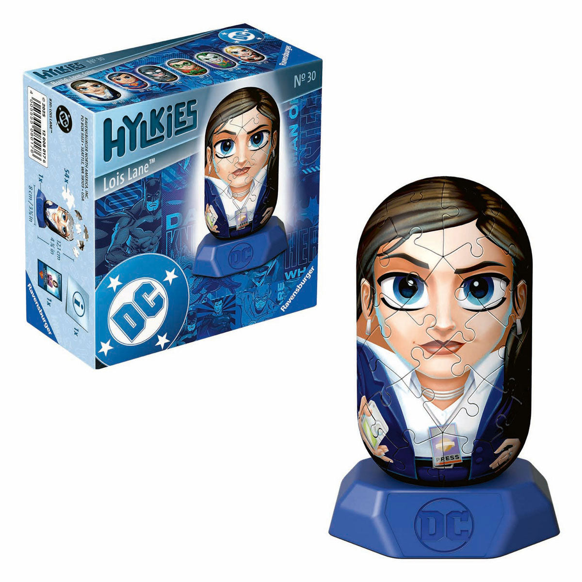 Puzzle 3D Ravensburger Hylkies DC Lois Lane - 54 pezzi.