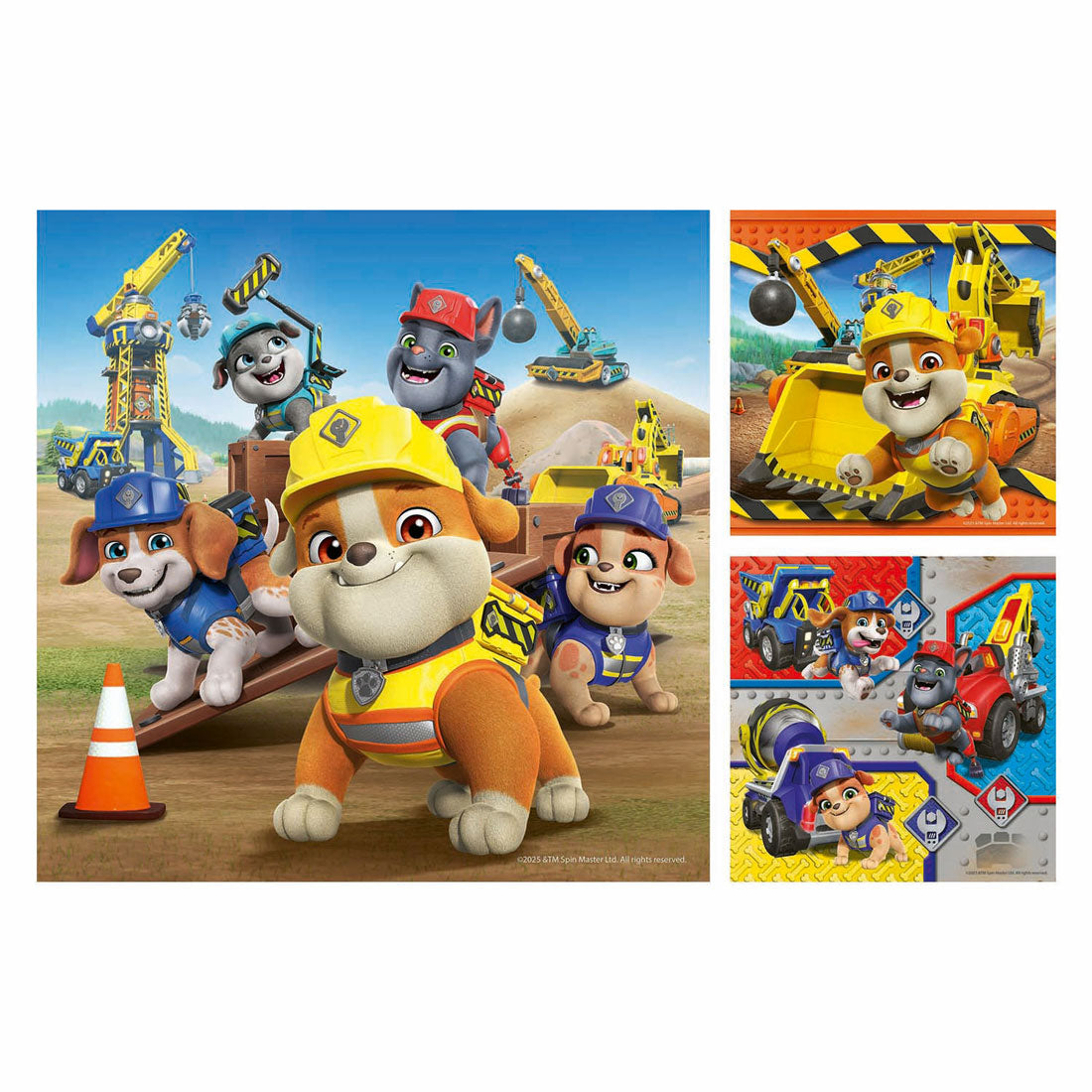 Ravensburger legpuzzel rubble crew - 3x49st.