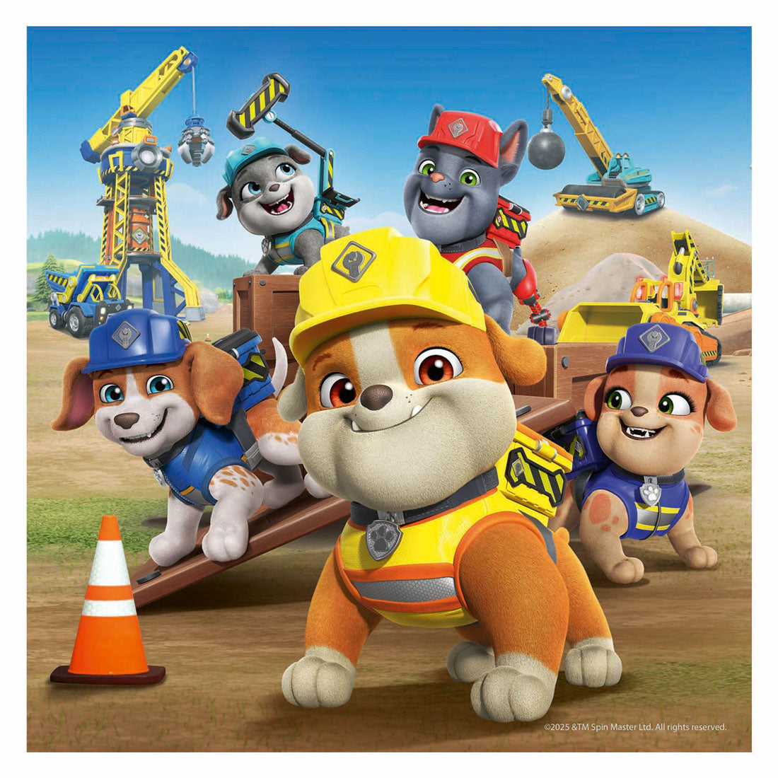 Ravensburger legpuzzel rubble crew - 3x49st.