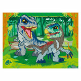 Ravensburger rompecabezas Jurassic World Explorers - 4 rompecabezas