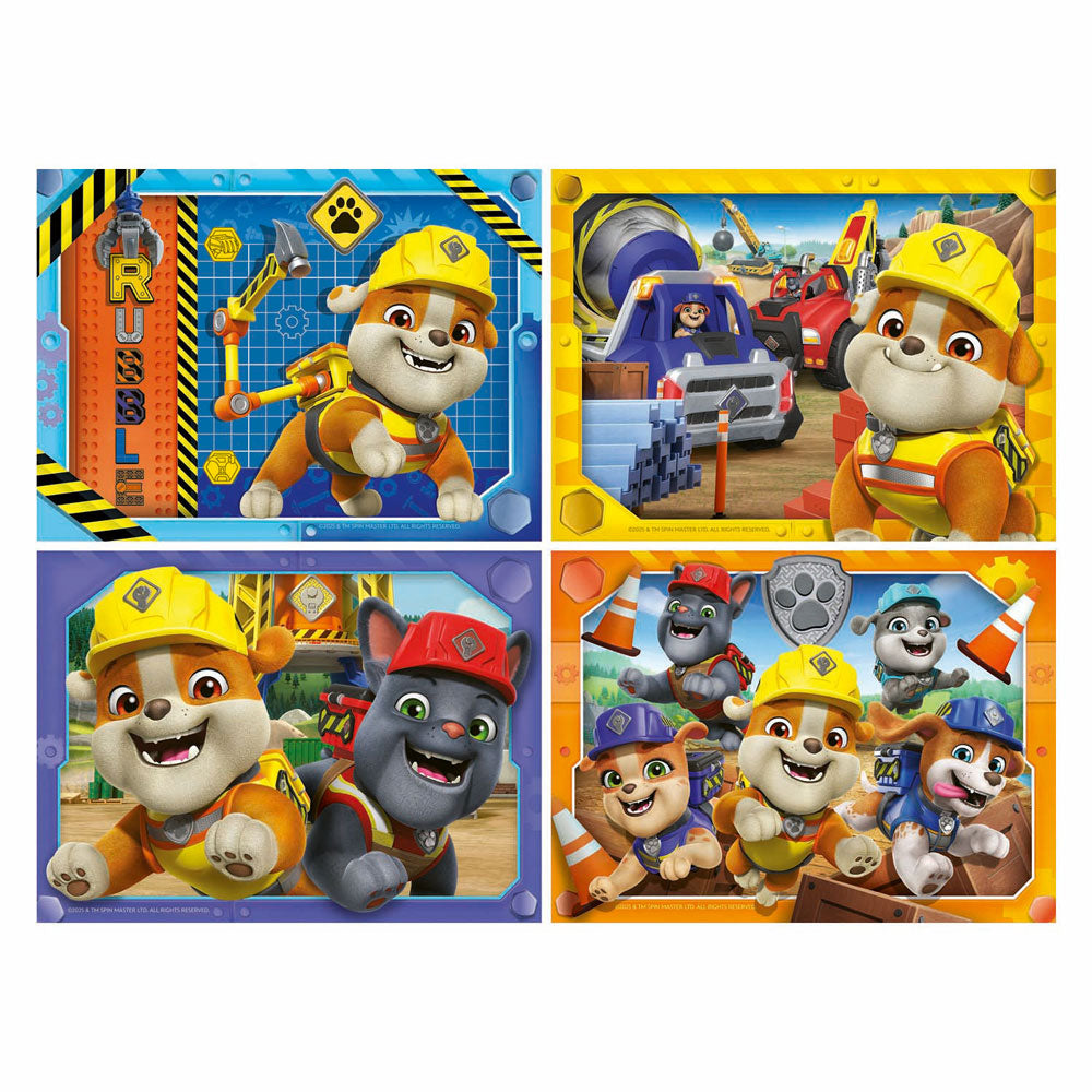 Ravensburger legpuzzel rubble crew - 4 puzzels