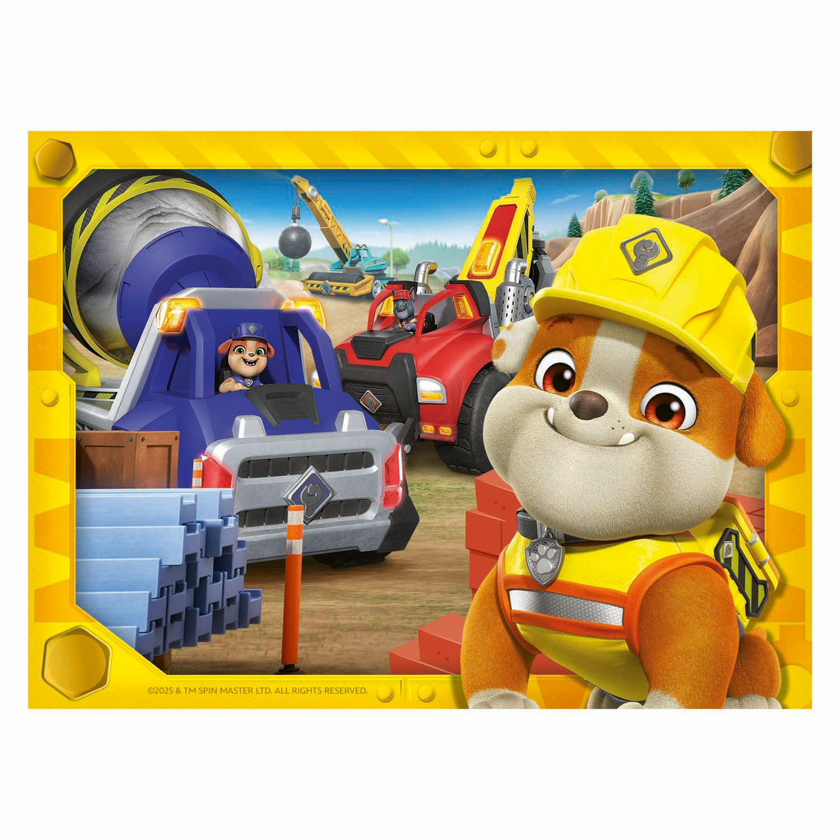 Ravensburger legpuzzel rubble crew - 4 puzzels