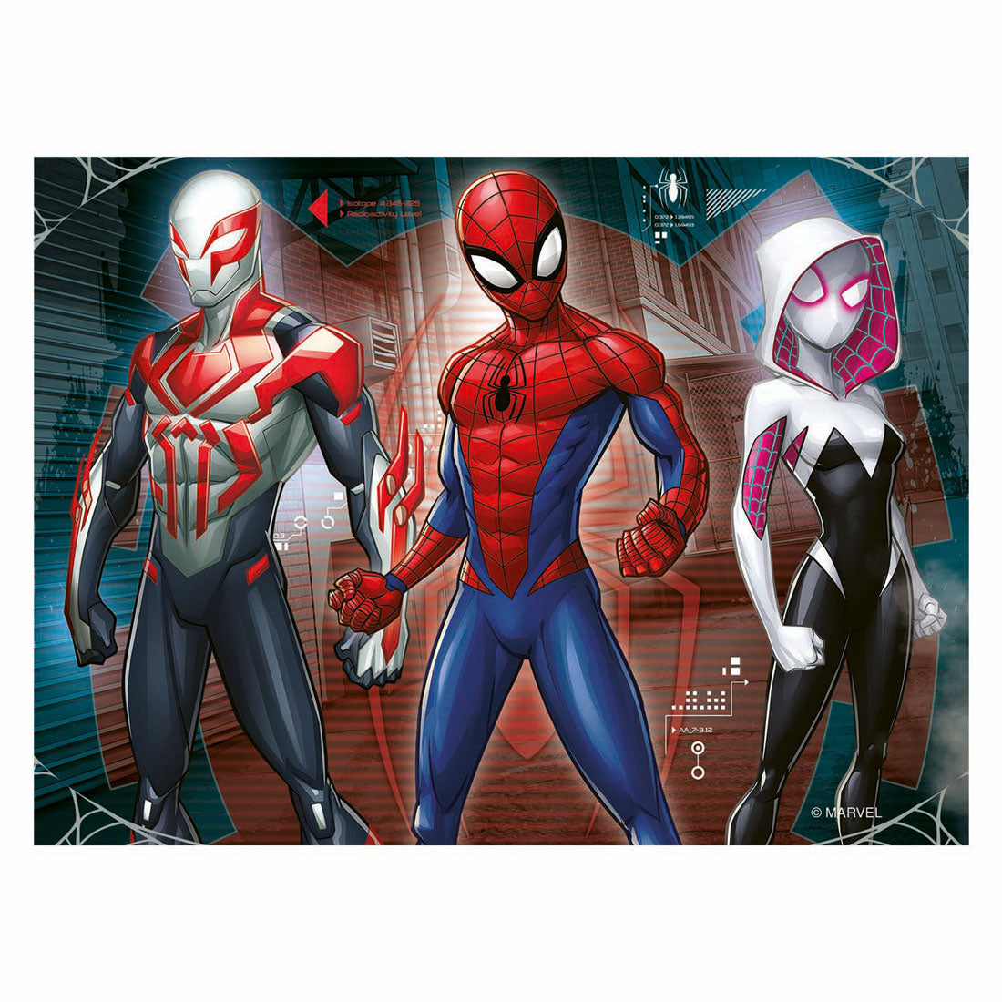 Ravensburger Spiderman Puzzle - 4 puzzles