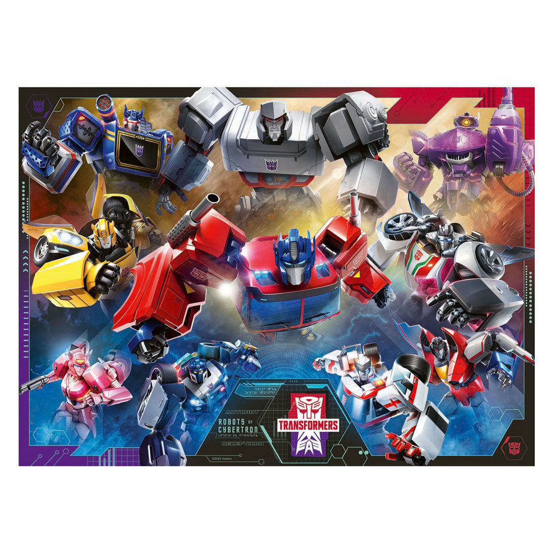 Ravensburger Transformers Puzzle - 100 Pieces XXL