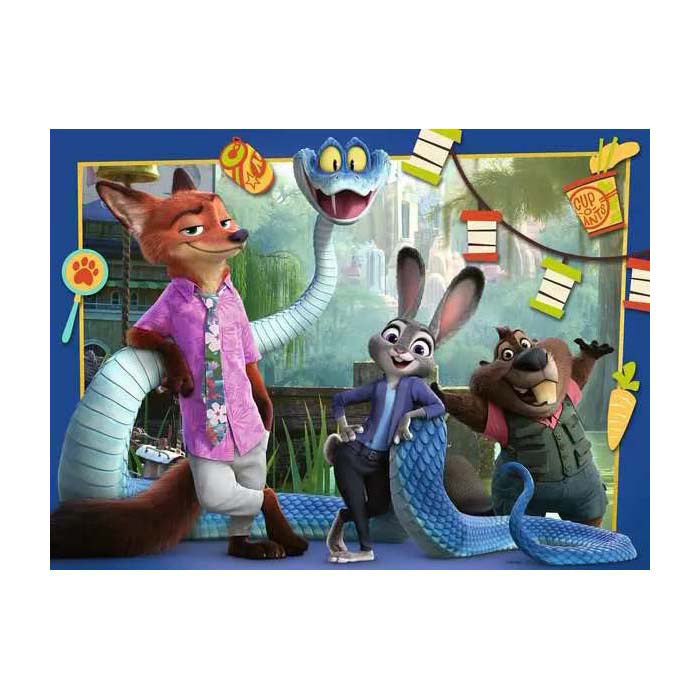 Ravensburger legpuzzel zootopia 2 - 100st. xxl