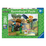 Puzzle Ravensburger Minecraft adventury - 200 ks. xxl