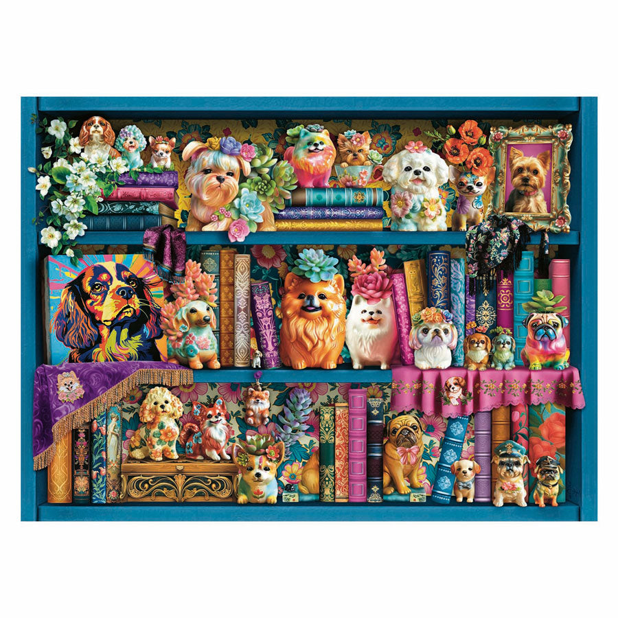 Ravensburger pussel värdefulla porslinshundar - 500 st.