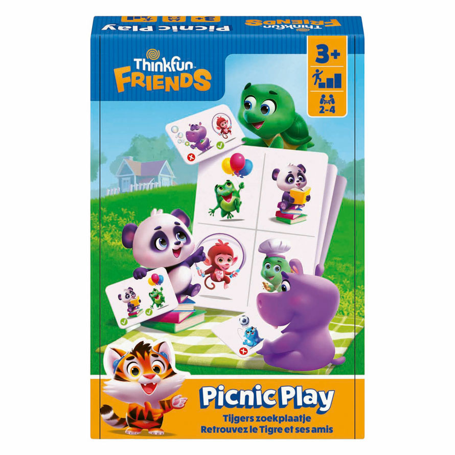 Ravensburger Thinkfun Friends Picknickspiel – 2 bis 4 Spieler