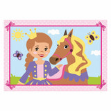 Ravensburger cria pintura por número - princesinhas