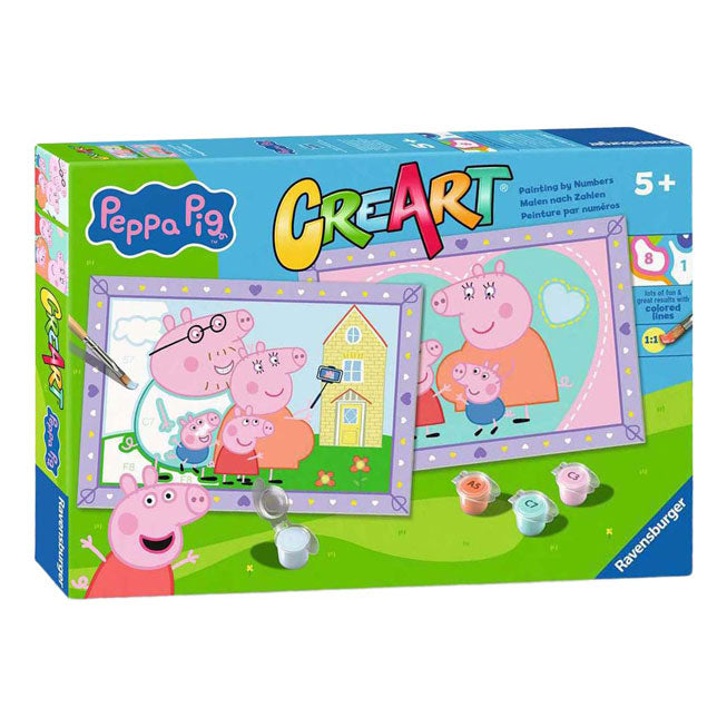 Ravensburger Creart Paint podle čísel - Peppova rodina