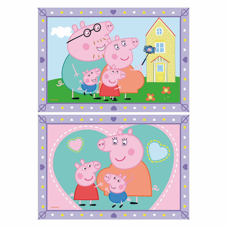 Ravensburger creart schilderen op nummer - peppa's familie