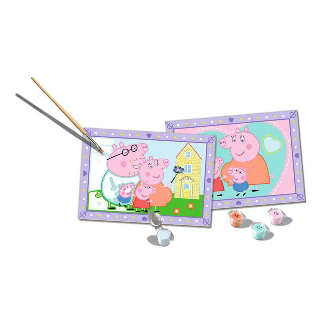 Ravensburger Creart Paint podle čísel - Peppova rodina