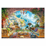 Ravensburger puzzle Mediterranean terrace view 1000 pieces