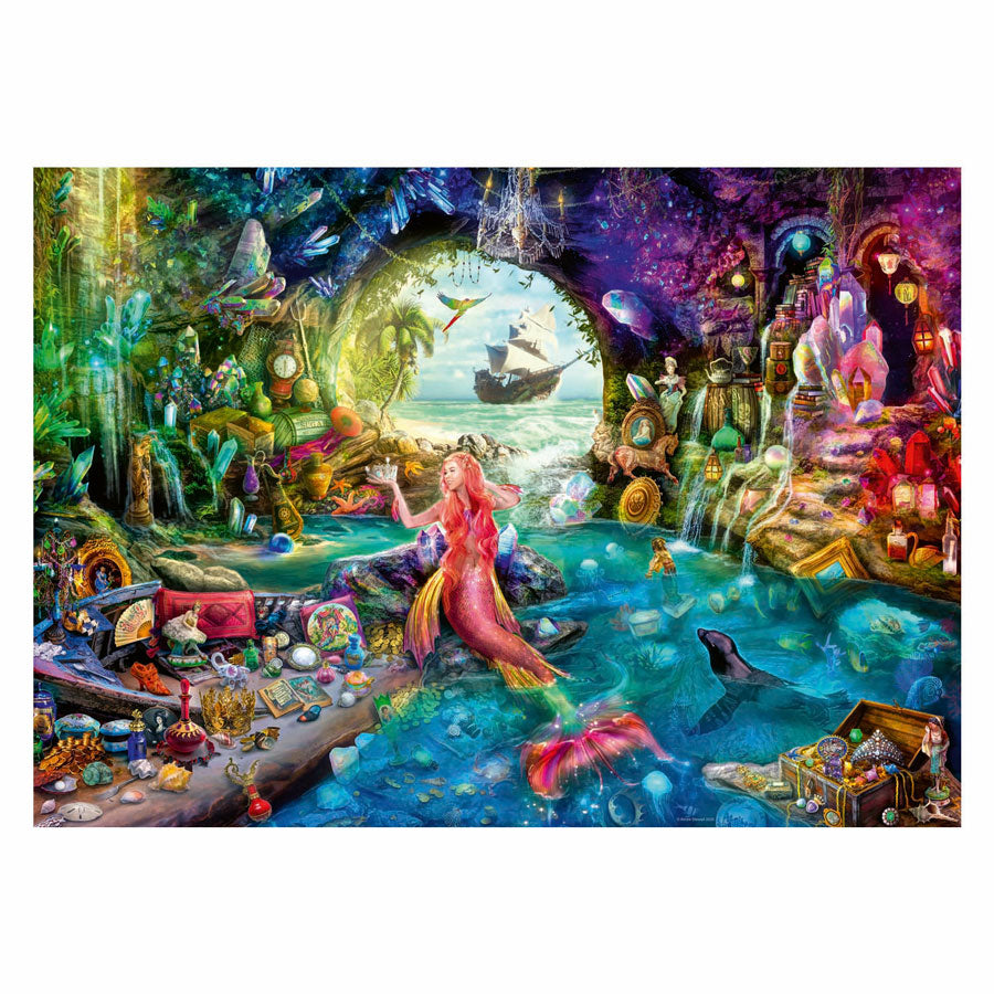 Ravensburger puzzle sirene tesoro 1000 pezzi