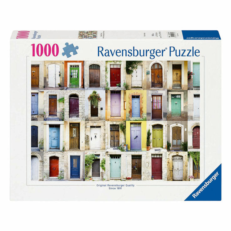 Ravensburger Puzzel schéi Dieren an der Provence - 1000 Stéck.