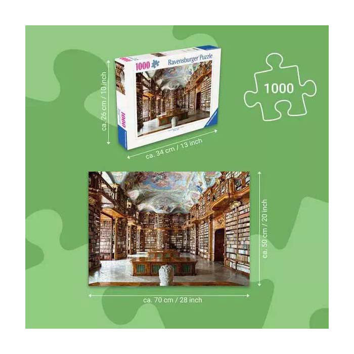 Ravensburger legpuzzel new york publieke bibliotheek - 1000st.