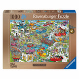 Ravensburger Puzzel Zäitrees 4 Zukunft - 1000 Stéck.