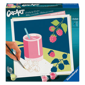 Ravensburger creart paint by number - raspberry