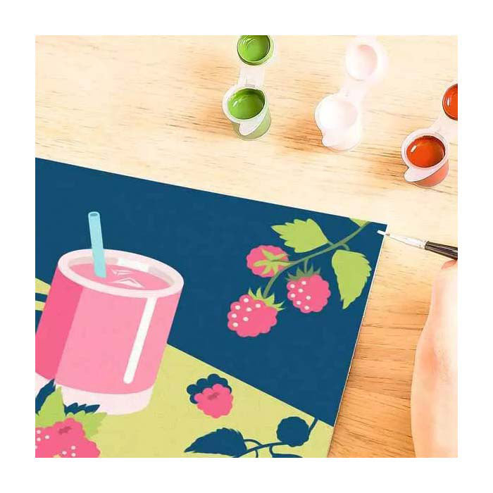 Ravensburger creart paint by number - raspberry
