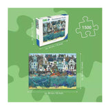 Ravensburger legpuzzel haven van wonderen - een bruisende fantasiehaven - 1500st.