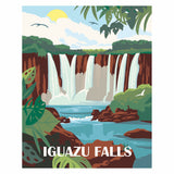 Ravensburger creart målar efter nummer - iguazu vattenfall