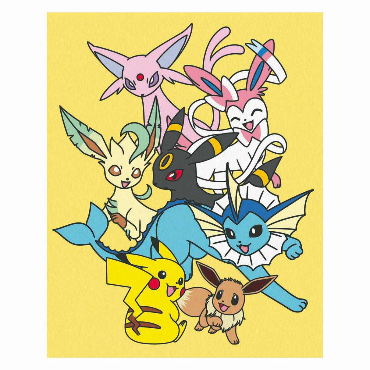 Ravensburger creart schilderen op nummer - pokémon