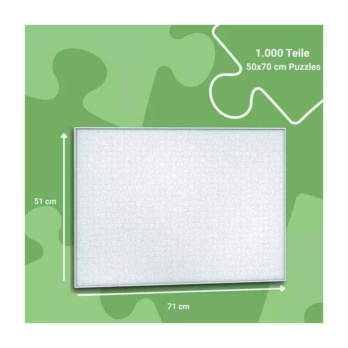 Ravensburger puzzel lijst 1000 stukjes puzzel wit