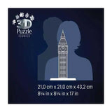 Ravensburger 3d pussel iconics big ben - med ljus - 235 st.